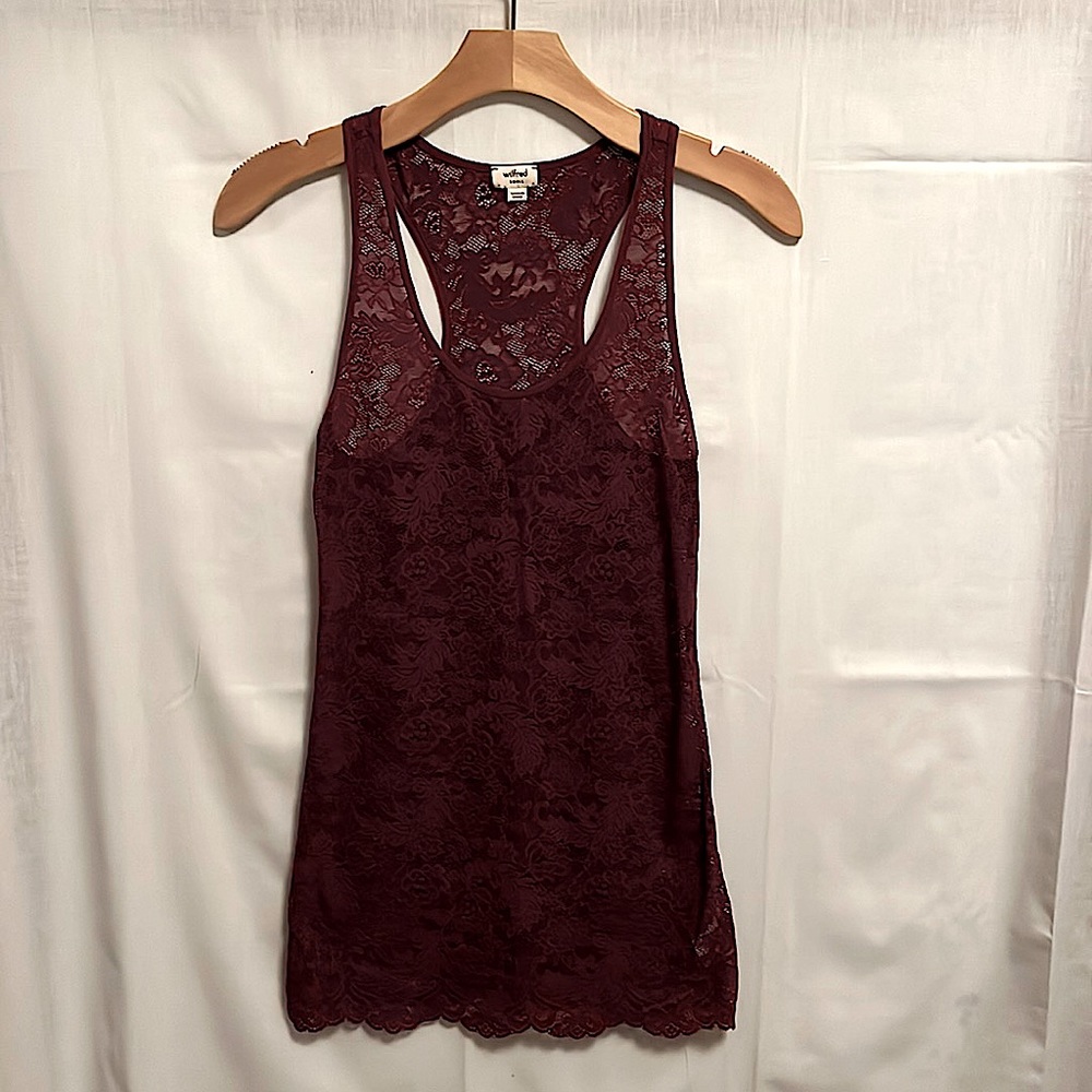 ARITZIA Wilfred Lace Tank Top // Size S